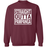 Straight Outta Pampanga Unisex Crewneck Pullover Sweatshirt